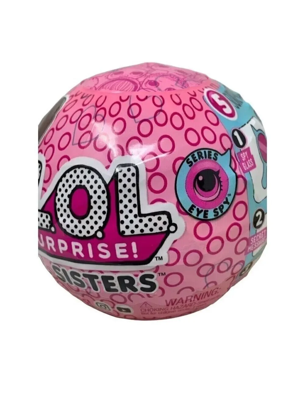 LOL Surprise Doll Gold Eye Spy Underwraps Series 4 Lil Sisters Toy Gift Original